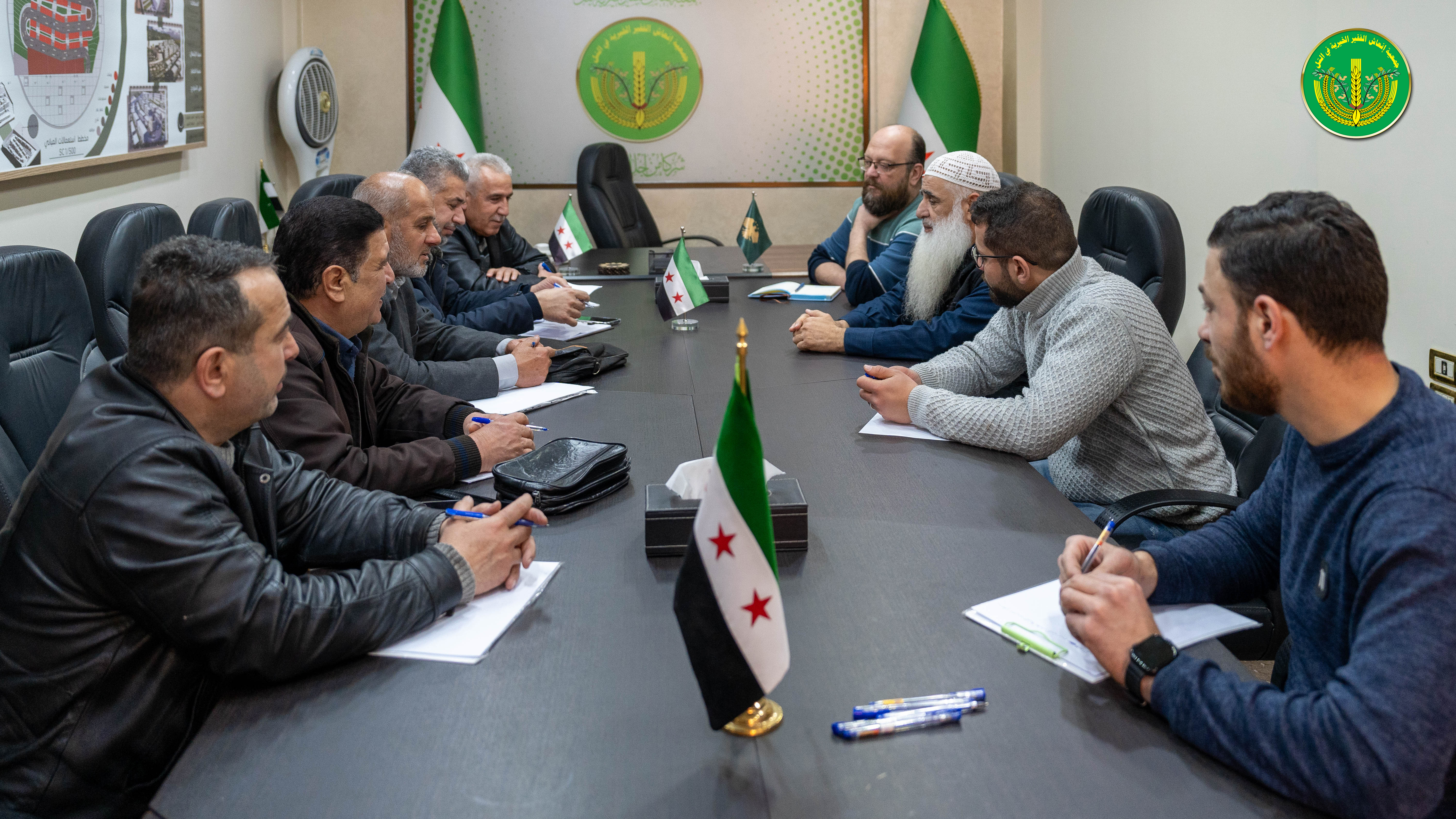 اجتماع تنسيقي مع عدد من ممثلي الجمعيات الخيرية في منطقة التل